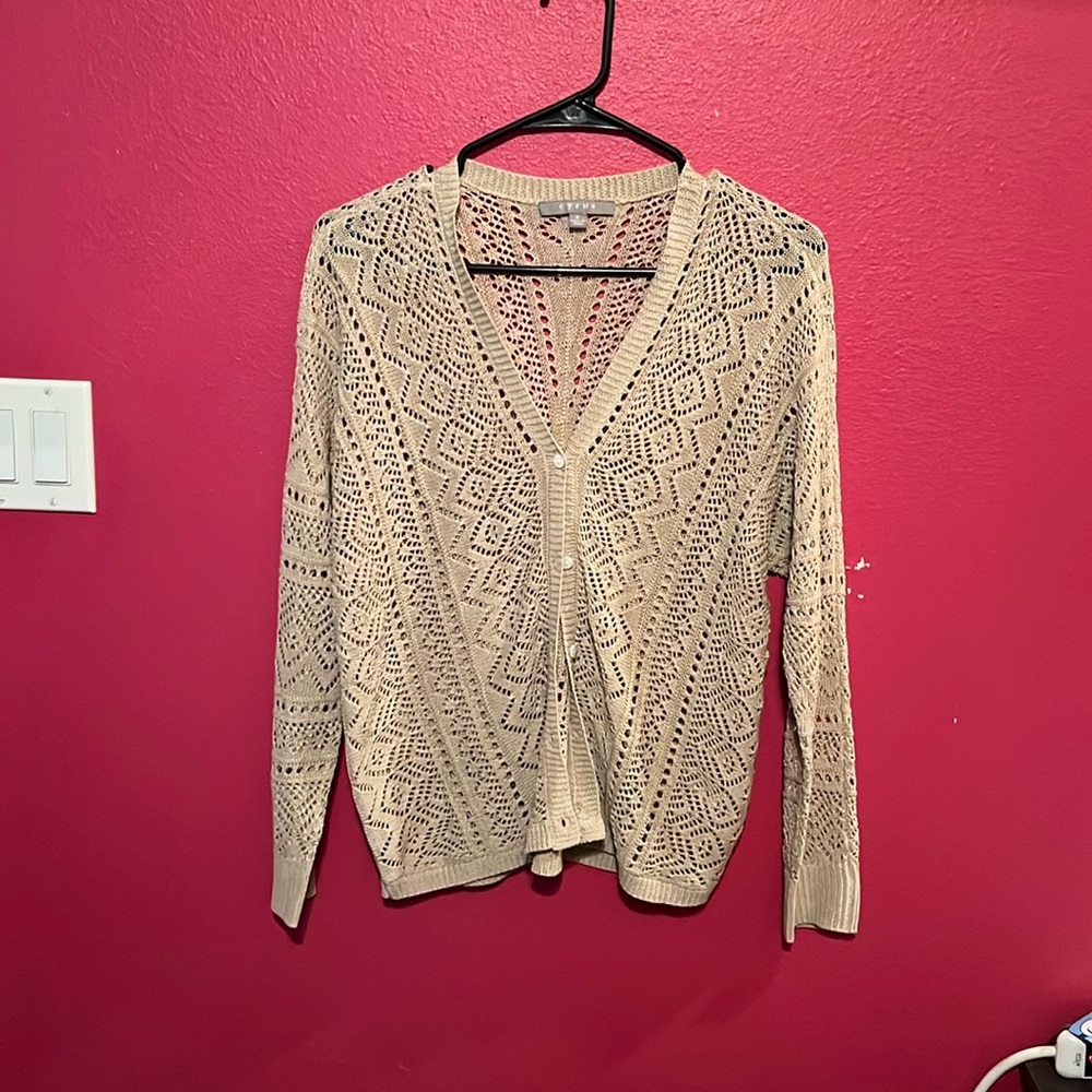 Button Down Sweater